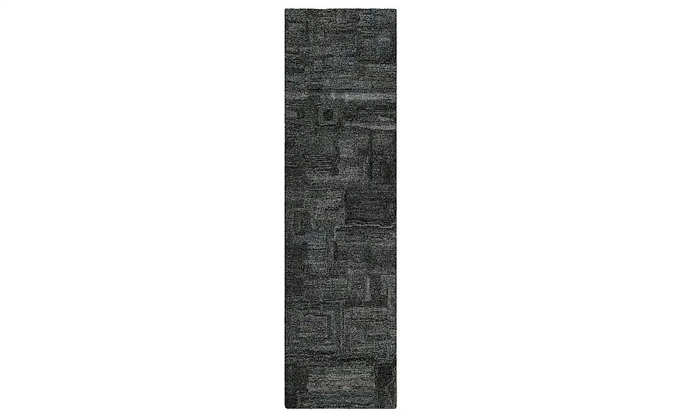 WECONhome Teppich   ¦ schwarz ¦ Synthetische Fasern ¦ Maße (cm): B: 80 H: 1 günstig online kaufen