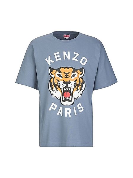 KENZO T-Shirt Tee Oversize Unisex Lucky Tiger Di Cotone günstig online kaufen