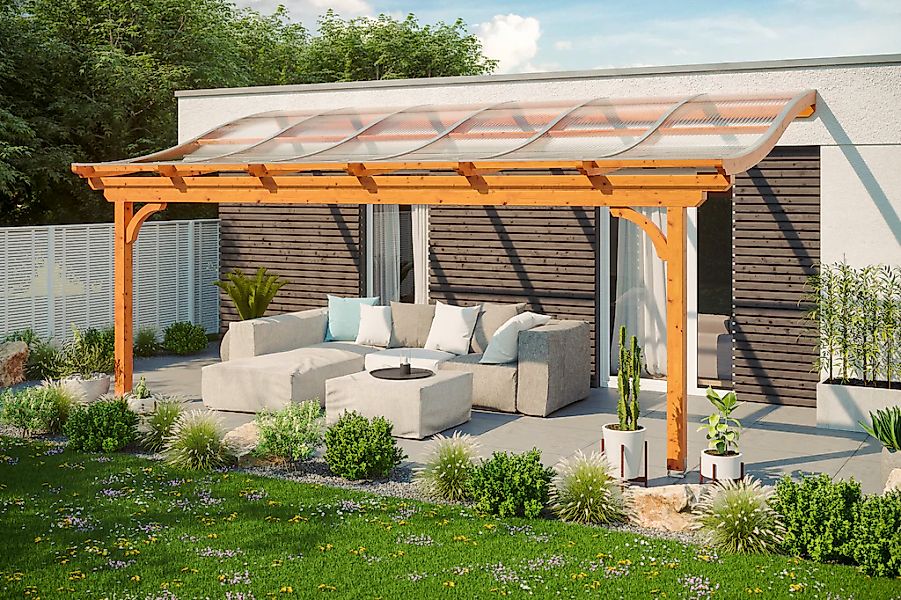Skanholz Terrassendach "Verona" Leimholz günstig online kaufen