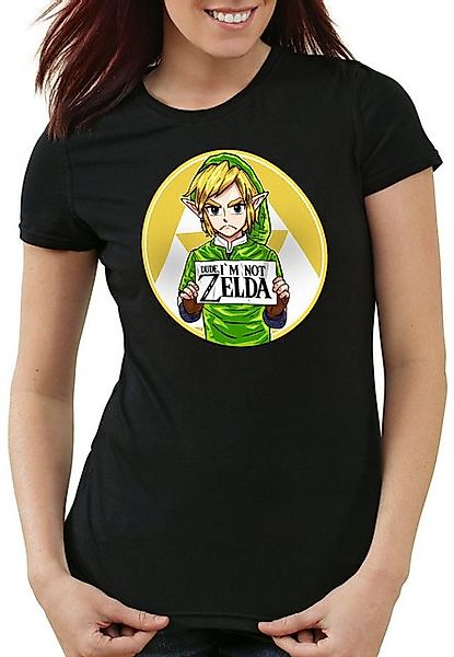 style3 T-Shirt I am not Zelda link prinzessin switch zelda link nintendo günstig online kaufen