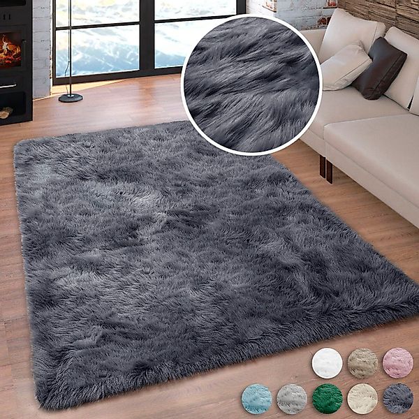 my home Hochflor-Teppich Valeria, Fellteppich, kuschelig, günstig online kaufen