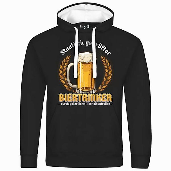 deinshirt Kapuzenpullover Herren Kapuzenpullover Staatlich geprüfter Biertr günstig online kaufen