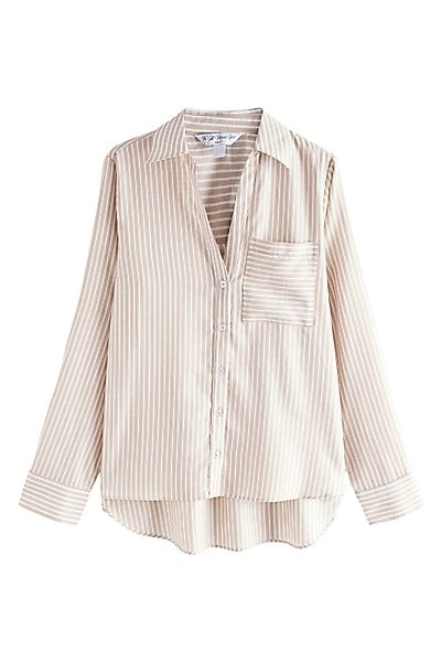 Next Langarmhemd Langärmelige, legere Business-Bluse (1-tlg) günstig online kaufen