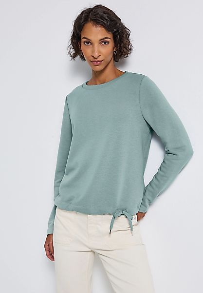 STREET ONE Sweatshirt, mit Tunnelzug am Saum günstig online kaufen