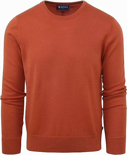 Suitable Respect Oinix Pullover O-Ausschnitt Orange - Größe XXL günstig online kaufen