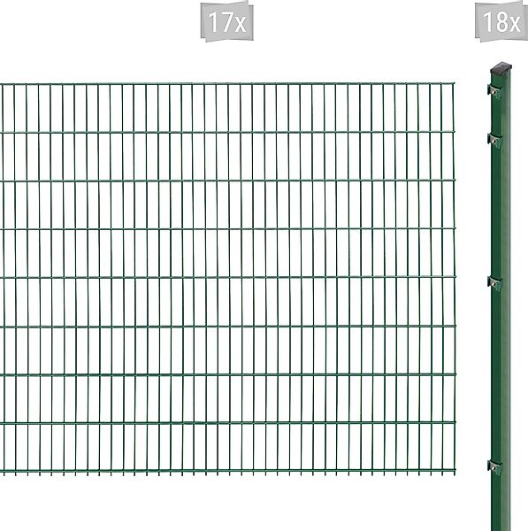 Arvotec Doppelstabmattenzaun EXCLUSIVE 163 zum Einbetonieren, günstig online kaufen