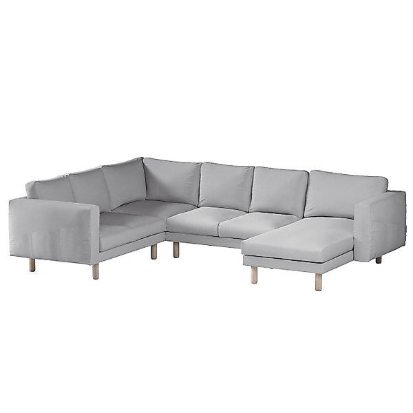 Bezug für Norsborg 5-Sitzer Ecksofa mit Recamiere, szary, Norsborg Bezug fü günstig online kaufen