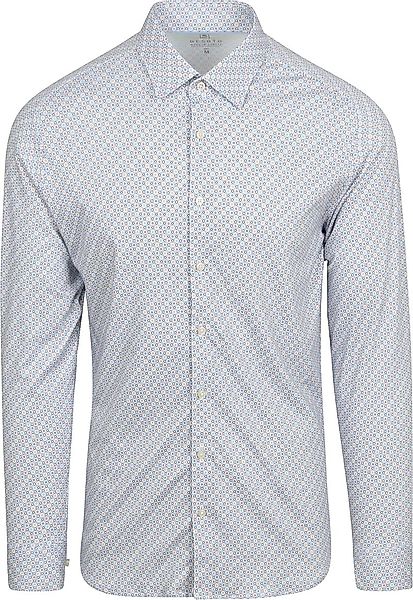 DESOTO Hemd Druck Hellblau  - Größe 3XL günstig online kaufen