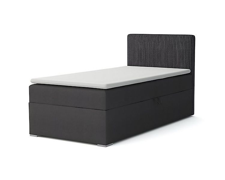 Deine Möbel 24 Boxspringbett DON Boxbett Einzelbett Polsterbett Jugendbett günstig online kaufen