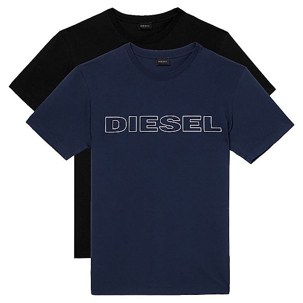 Diesel Jake T-shirt 2 Einheiten XL Black / Navy günstig online kaufen