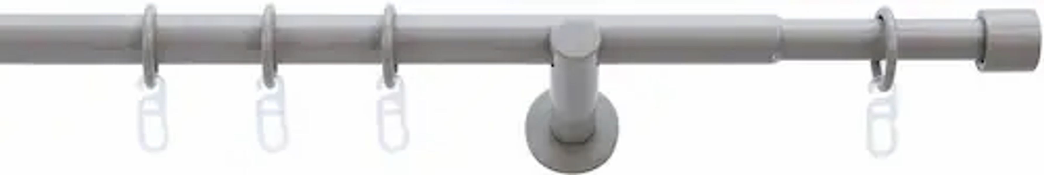 indeko Gardinenstange »Andrax« Ø 20 mm 1 läufig-läufig ausziehbar stufenlos günstig online kaufen