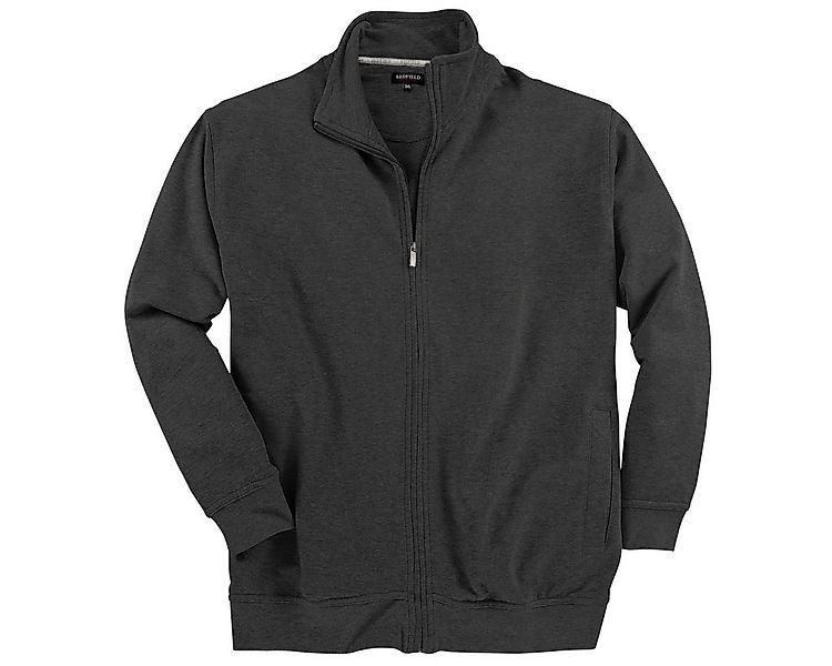 redfield Sweatjacke Redfield Sweatjacke anthrazit melange Übergröße günstig online kaufen
