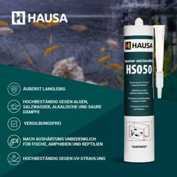 Hausa Silikon HS050, Profi Silikon Kleb- günstig online kaufen