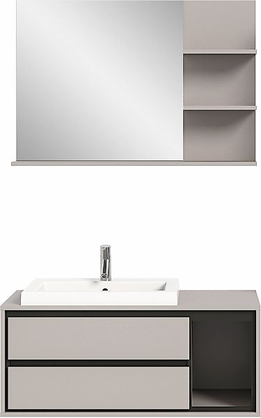 INOSIGN Badmöbel-Set "Skygge, 2 teilig, inkl. Mineralguss-Waschbecken, best günstig online kaufen