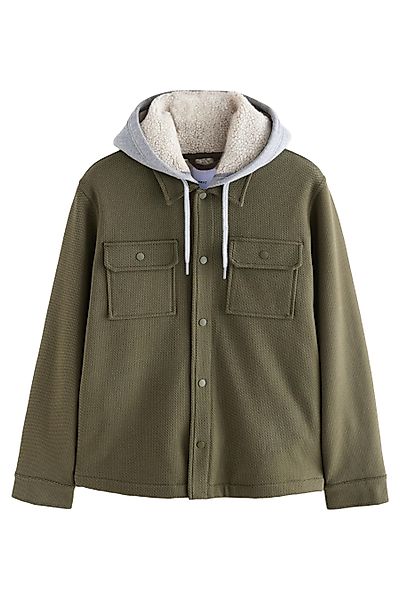 Next Hemdjacke Popper-Hemdjacke mit Kapuze und günstig online kaufen