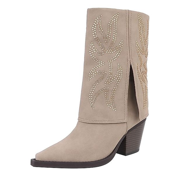 Ital-Design Damen Cowboyboots Western Westernstiefel (87740373) günstig online kaufen