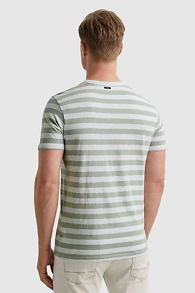 Vanguard T-Shirt Streifen Grün - Größe M günstig online kaufen