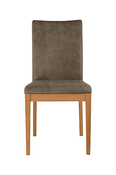 Home affaire 4-Fußstuhl »Dendres«, (Set), 2 St., Microfaser, Sitz und Rueck günstig online kaufen