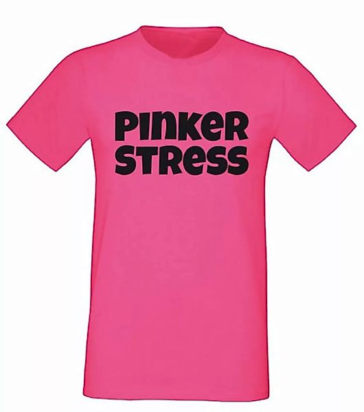 G-graphics T-Shirt Pinker Stress Herren T-Shirt, mit trendigem Frontprint, günstig online kaufen