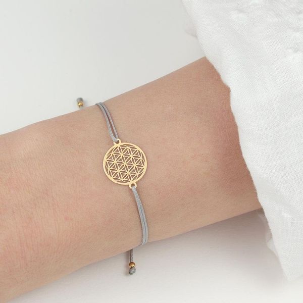 SCHOSCHON Gliederarmband Blume des Lebens Armband günstig online kaufen
