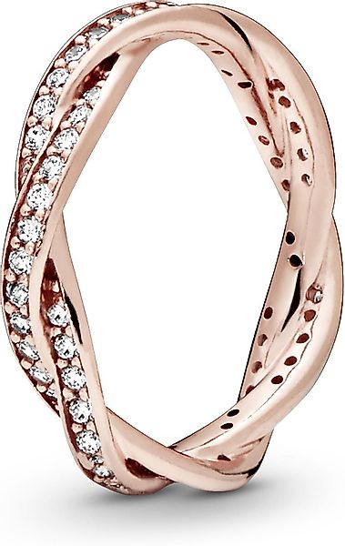 Pandora Fingerring Pandora Funkelnde Gedrehte Linien günstig online kaufen