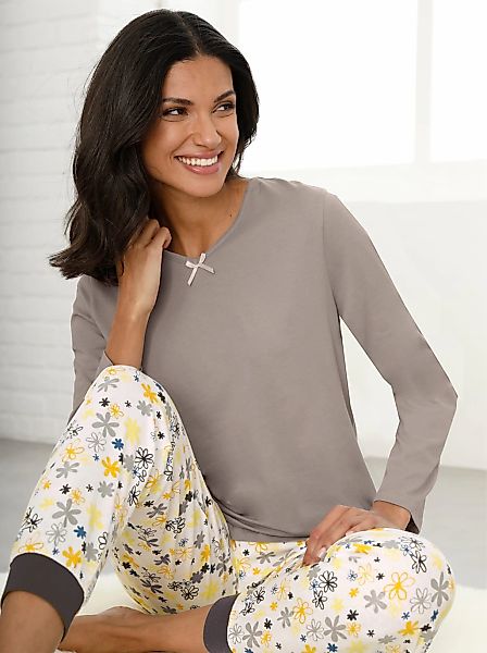 Pyjamaoberteil "Schlafanzug-Shirt" 1 Stk. tlg. günstig online kaufen