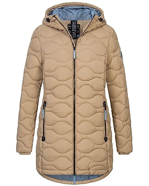 SUBLEVEL Steppjacke Damen Winter Jacke Mantel Parka Steppjacke Steppmantel günstig online kaufen