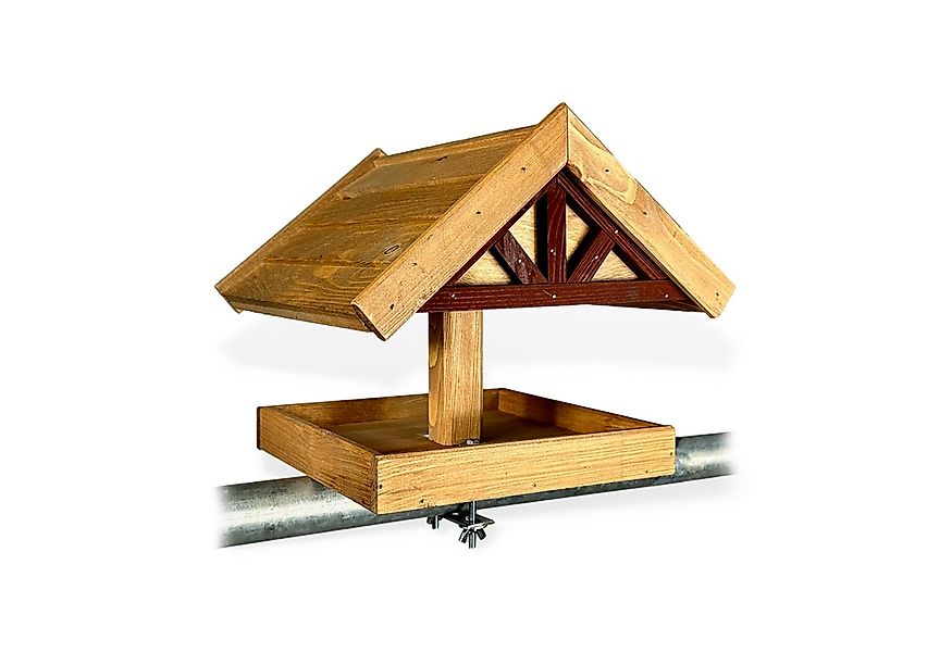 gartenetage Vogelhaus Balkon-Vogelfutterstelle, wetterfest, Handarbeit und günstig online kaufen