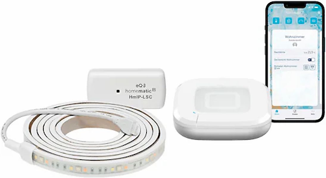 Homematic IP LED Stripe »Starter Set Lightstrip Set 2m« günstig online kaufen