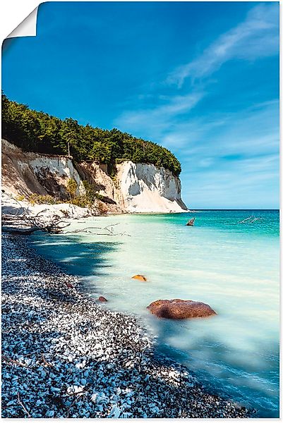 Artland Wandbild "Kreidefelsen auf der Insel Rügen III", Küste, (1 St.), al günstig online kaufen