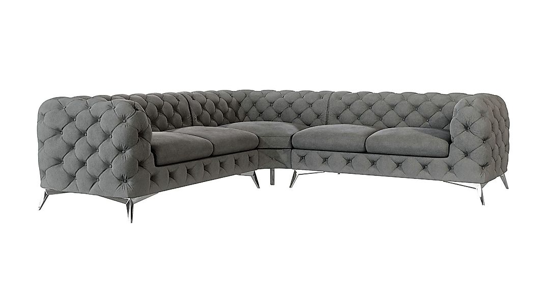 S-Style Möbel Ecksofa Kalina, Chesterfield mit günstig online kaufen