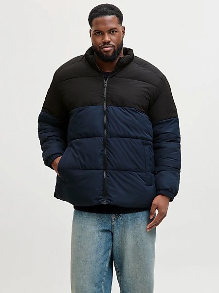 Jack & Jones PlusSize Steppjacke "JJMAZE PUFFER COLLAR PLS" ohne Kapuze günstig online kaufen