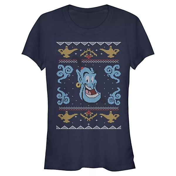 Disney - Aladdin - Genie Ugly - Weihnachten - Frauen T-Shirt günstig online kaufen