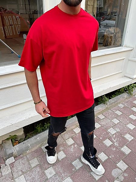 Megaman Jeans Oversize-Shirt Oversize Herren T-Shirt günstig online kaufen