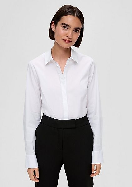 s.Oliver Langarmbluse Bluse Bluse mit Ziernähten günstig online kaufen