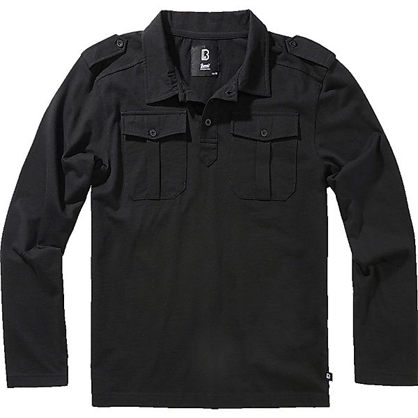 Brandit Langarmshirt Brandit Jersey Poloshirt Willis günstig online kaufen
