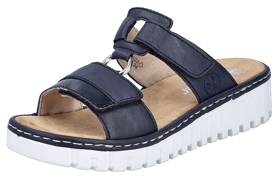 Rieker Keilpantolette Sommerschuh, Strandschuh, Keilabsatz, mit günstig online kaufen