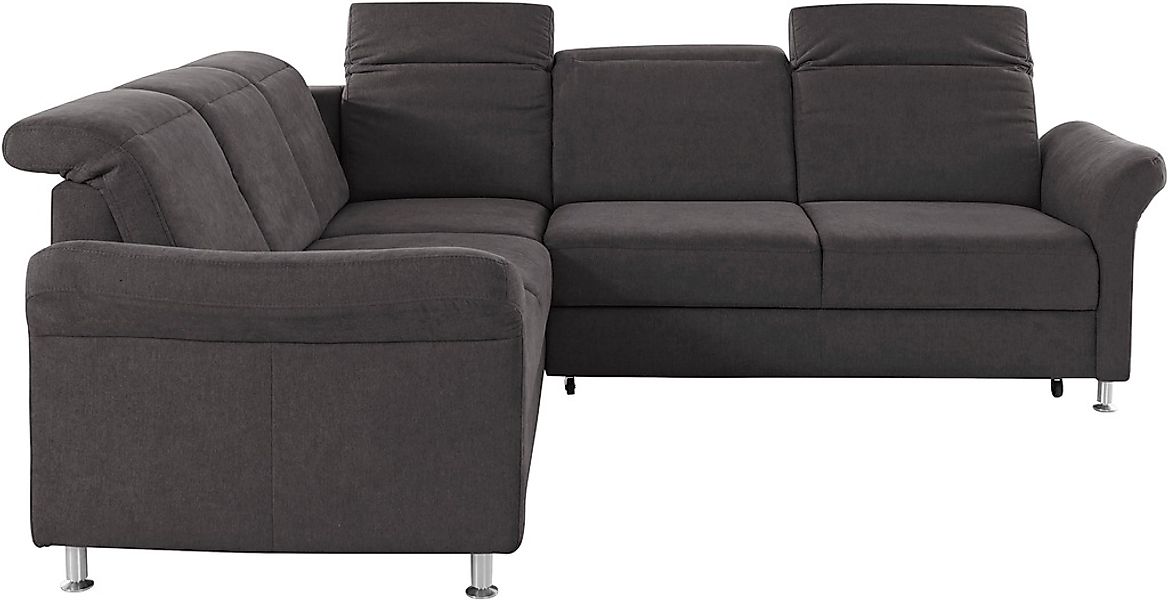 sit&more Ecksofa "Darwin L-Form", inklusive Federkern, wahlweise mit Kopfte günstig online kaufen