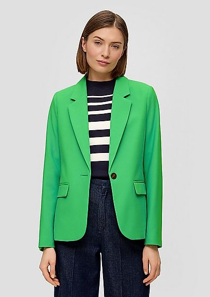 s.Oliver Jackenblazer Indoor-Blazer Blazer aus Viskosemix günstig online kaufen