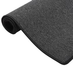 vidaXL Teppich Teppichläufer Anthrazit 80x150 cm, günstig online kaufen