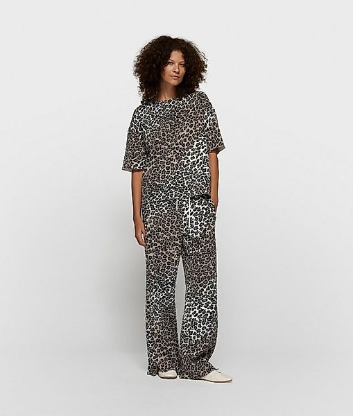 10DAYS 5-Pocket-Hose soft scuba pants leopard günstig online kaufen