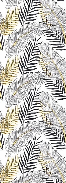 queence Vinyltapete »Eleonora« Motiv   bedruckt   botanisch   floral   gemu günstig online kaufen