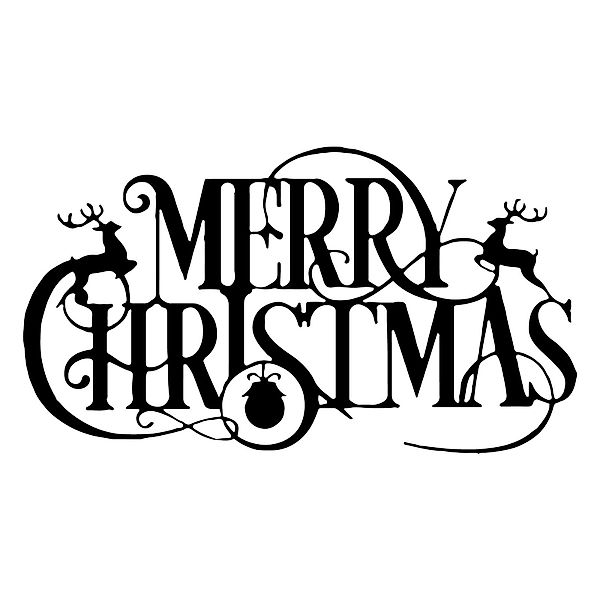 Jumpeak Wanddekoobjekt wanddekoration metall,Weihnachtsdekorationen,Frohe W günstig online kaufen