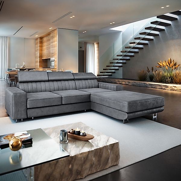 Masseno Ecksofa NOTO mit Schlaffunktion L-Form, günstig online kaufen