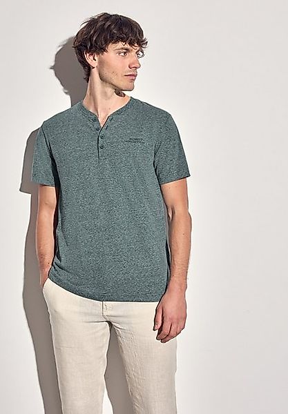 STREET ONE MEN T-Shirt aus softem Materialmix günstig online kaufen
