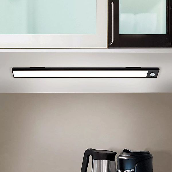 Orion Leuchten LED Akku Schrankleuchte 40 cm 3000 K Sensor Schwarz günstig online kaufen
