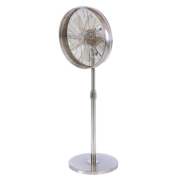 Lucci Air Retro Design Standventilator Breeze Pedestal Chrom günstig online kaufen