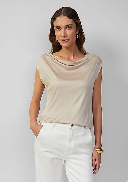 s.Oliver BLACK LABEL Kurzarmshirt Shirt aus günstig online kaufen