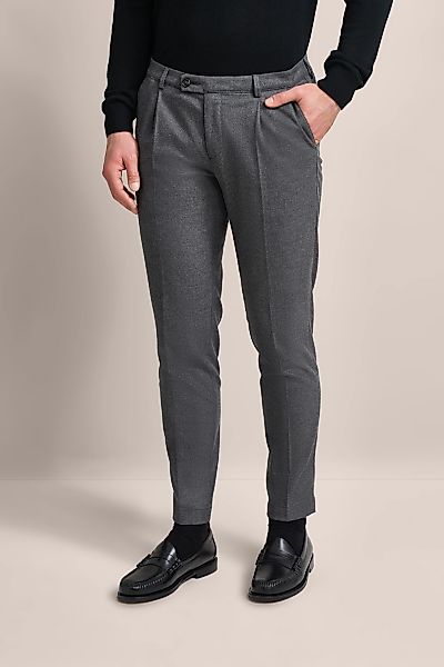 bugatti Bundfaltenhose mit Modern-Flanell-Soft-Touch günstig online kaufen
