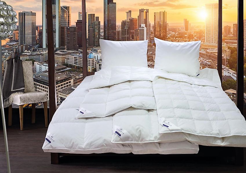 billerbeck Gänsedaunenbettdecke "Geneva 90, Bettdecke für Sommer und Winter günstig online kaufen